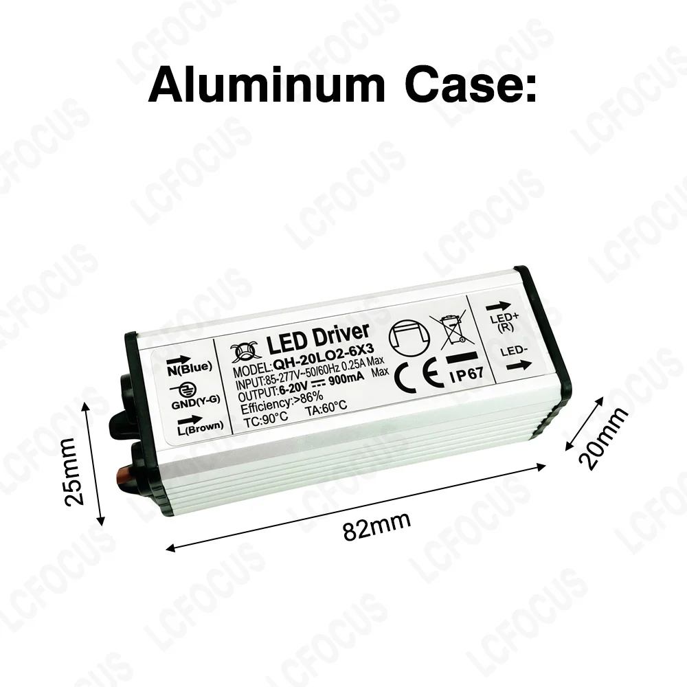 7W 12W 15W 18W 20W 24W Constant Current LED Driver 300mA 450mA 600mA 900mA No Flicker Input 110V 220V Lighting Transformers