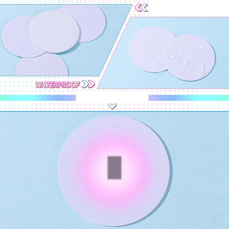 NFC Tagsntag 215 NFC Sticker Chip Round NFC Tag Rewritable NFC Card Sticky Back NFC Enabled Cell Phone Device Durable