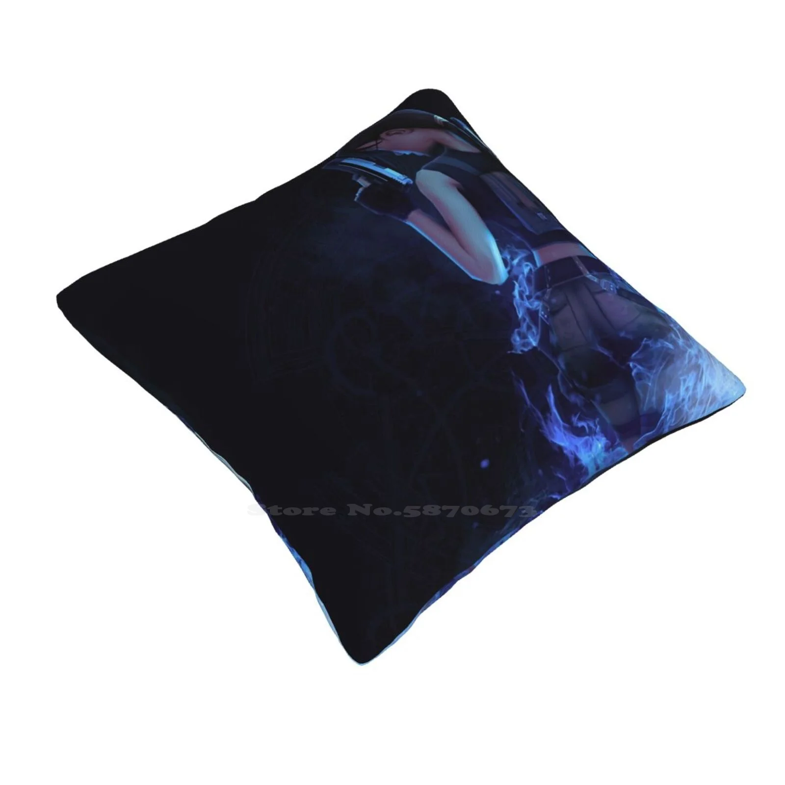 The Angel Of Darkness Home Sofa Car Waist Throw Pillowcase Lara Croft Tomb Raider The Angel Of Darkness Aod