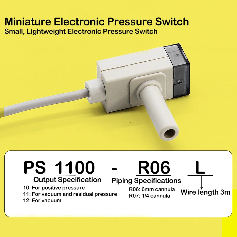 High Quality Contact Reed Switch IS10-01S-6L Pneumatic Electronic Pressure Switch PS1000/PS1100-R06L