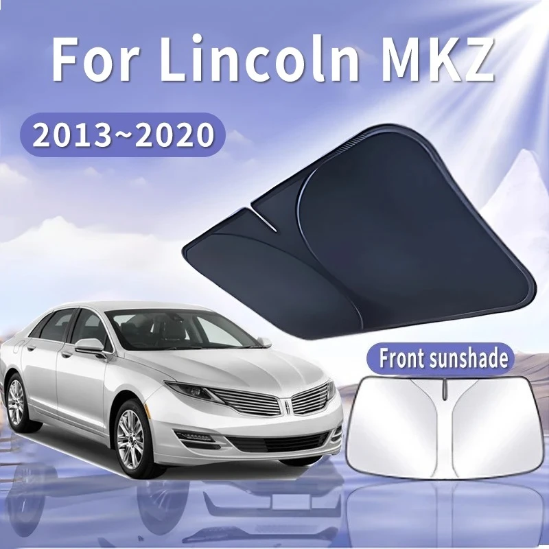 

Foldable Car Sun Visor For Lincoln MKZ 2013~2020 2016 Front Windshield Sunshade Heat Insulation Summer Cooling Auto Accessories