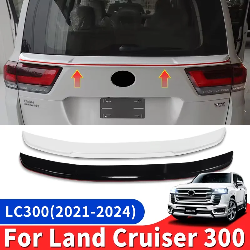 Applicable to 2021-2024 Land Cruiser 300 Sports Middle Wing Modified Lc300 Fixed Wind Tail Decoration Accessories