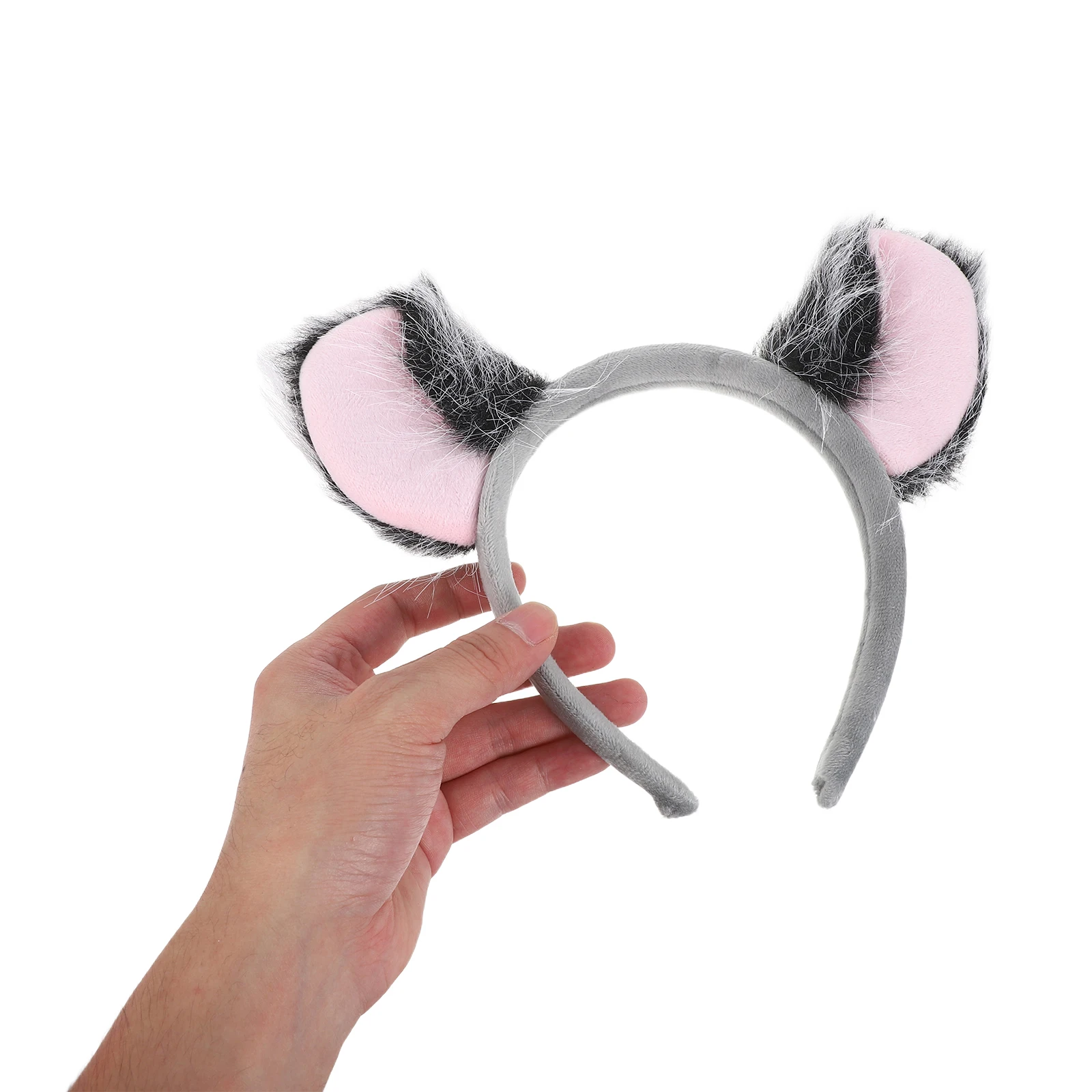 

1 Set Koala Costume Headband Tail Bow Tie Animal Cosplay Accessories Halloween Party Dress Up Festival Roleplay Events