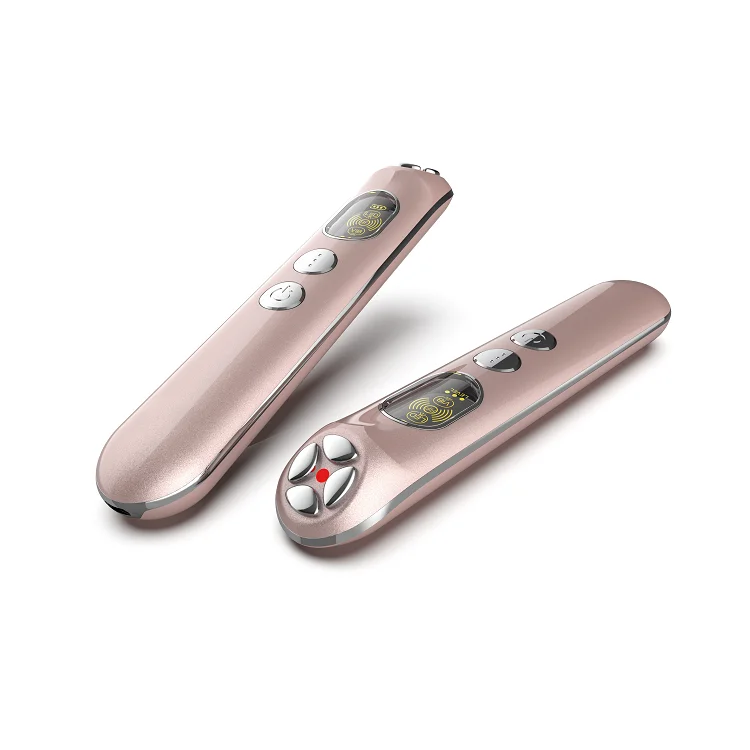 Skin Tighten Tool Beauty PATENT with Red Light Forehead Wrinkles Smile Lines RF Eye  Massager