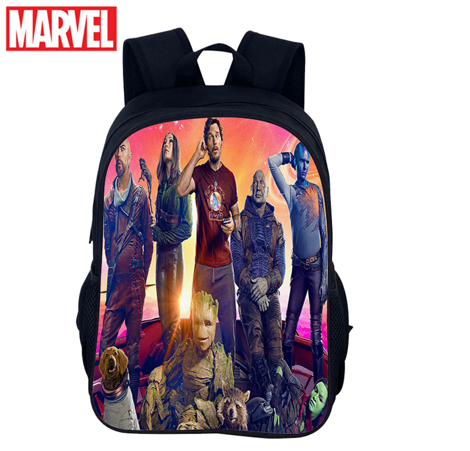 Fashion Backpack Classic Large Capacity Book Bag,Guardians of the Galaxy Children Back to School Knapsack
