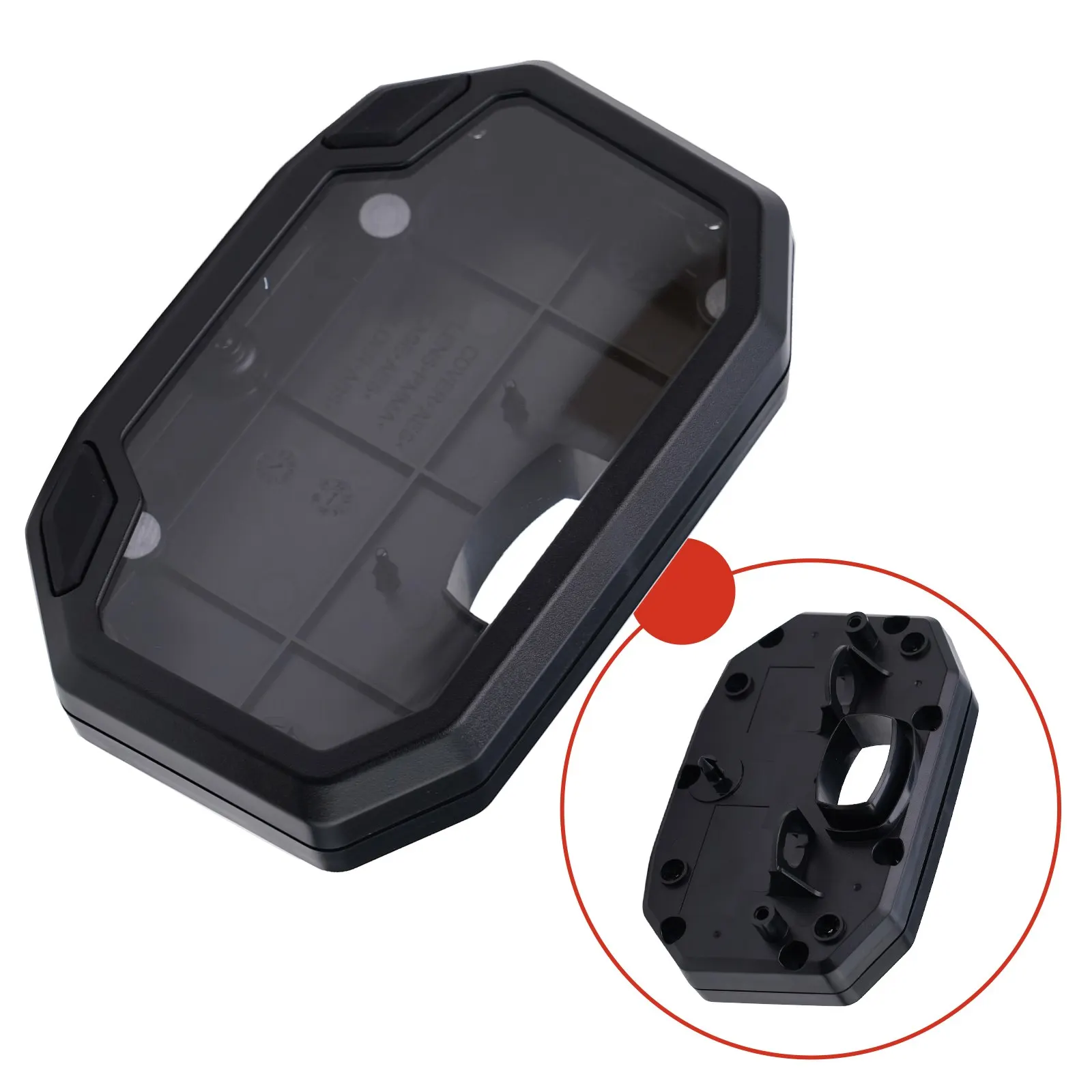 Black Plastic Speedometer Housing Assembly for Kawasaki Ninja650 Z650 and Z900 20 22 Perfect Fit and Quality Construction