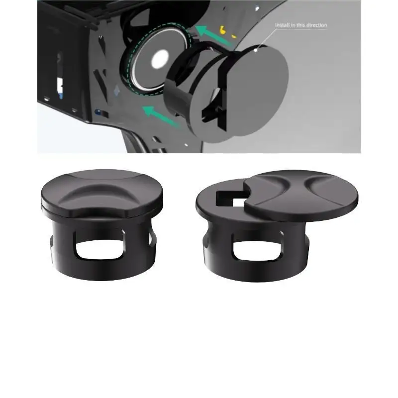 New 2/4Pcs Adjustable Light Blocker For Meta HSTN Smart Glasses LED Light Cover Compatible With Way-farer Skyler For