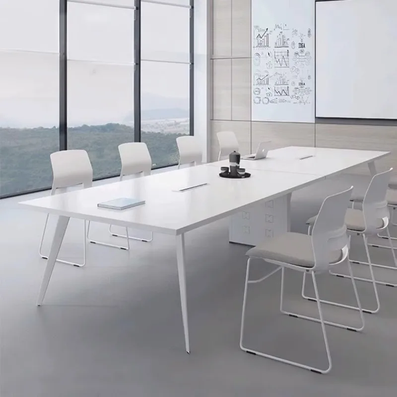 Table and chair combination Reception workbench Negotiation Training Office furniture Commercial business