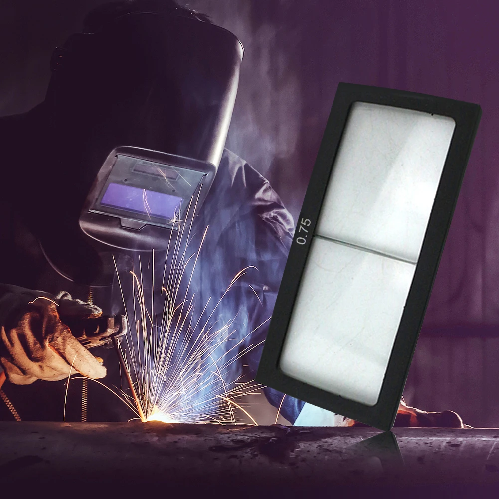 

0.75-3.0 Diopter Welding Helmet Mask Glass Eye-protecting Arc Welding Magnifier Lens Welder Glasses Welding Magnifier for Welder