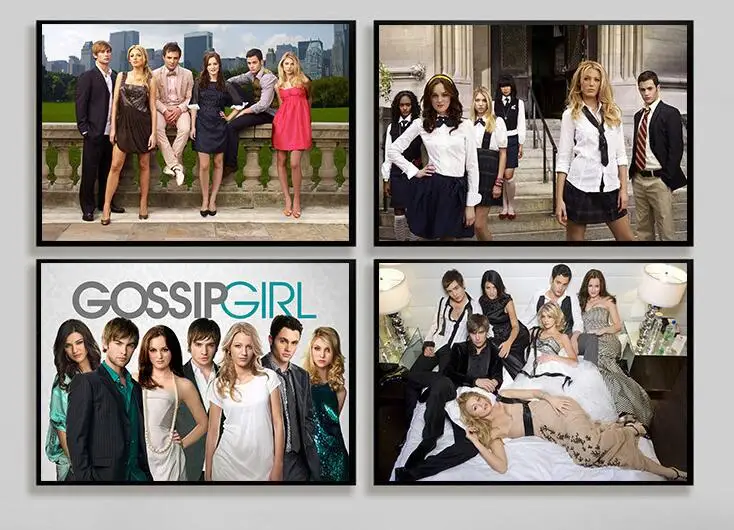 Classic Movie Gossip Girl Wall Art Canvas Poster Simplicity Muslim Print Home Decorative Picture Painting