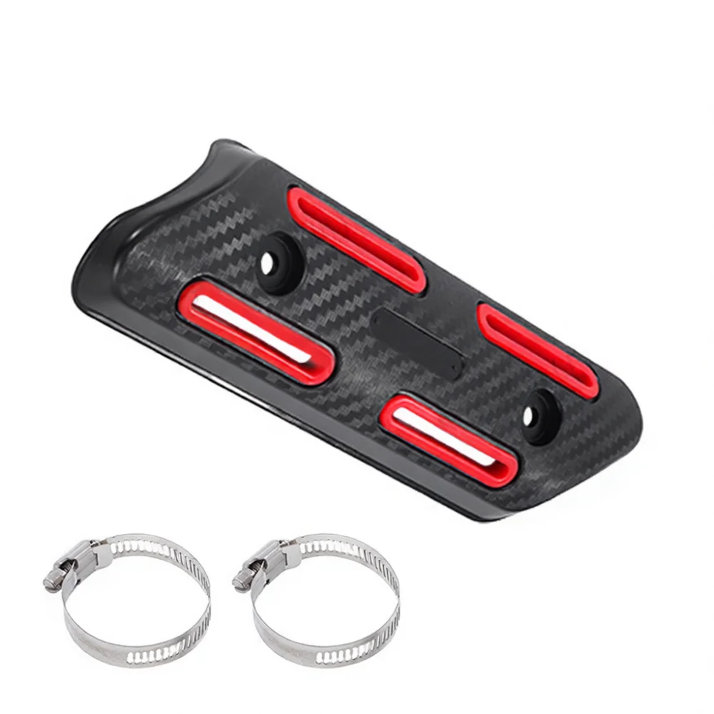 Motorcycle Exhaust Muffler Heat Shield Guard Anti Scald Protection Cover Modification Parts For Universal Exhaust Pipes