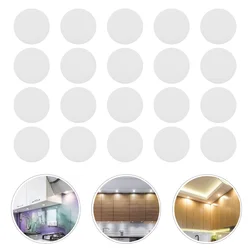 20 adet Downlight difüzyon plakası spot difüzör bariyer abajur aksesuarları kaplama kumaşı gölgeleme plakaları engelleri