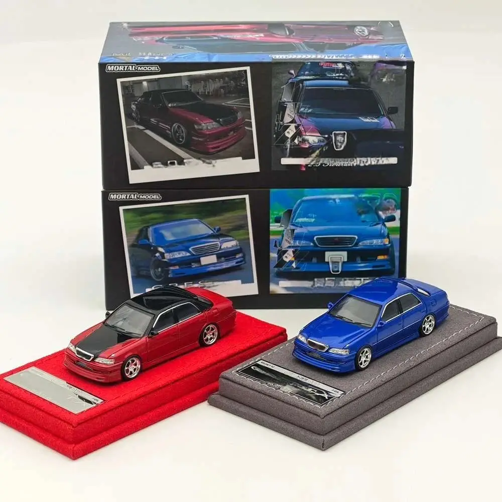 Mortal 1:64 JDM for Cresta X100 5th Gen Alloy Collectible Car Figurine Decoration Miniature Diecast Toys Car Models Gift