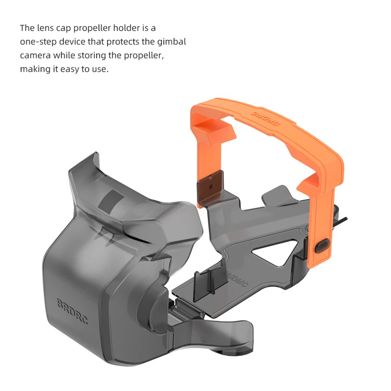 For DJI Mavic 3 PRO Drone Propeller Holder Fixed Stabilizer + Gimbal Lens Cover Cap 2 In 1 Integrated Protector Accessories