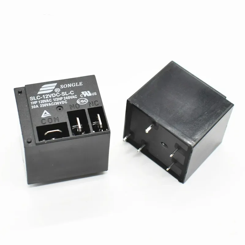 Power Relays SLC-12VDC-SL-C 12V 30A T91 HF2100 A set of conversions 5PIN