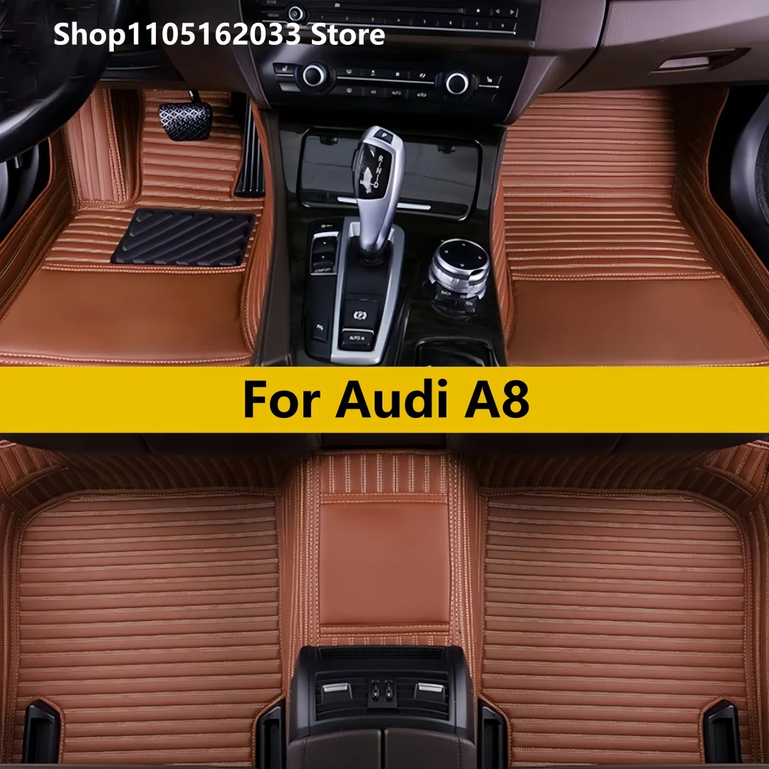 

Автомобильные коврики на заказ для Audi A8 D2 1994-2002 годов выпуска, всепогодные, водонепроницаемые, полный комплект