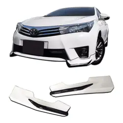 TRD Angle before version For 2014 and 2016 Toyota corolla front bumper lip corner protector body kit