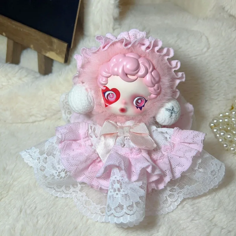 10cm スカルパンダ人形服ゴージャスなヴィンテージプリンセスドレスセットとヘッドウェア付き Sp ウィンターシンフォニーシリーズブラインドボックスアクセサリー