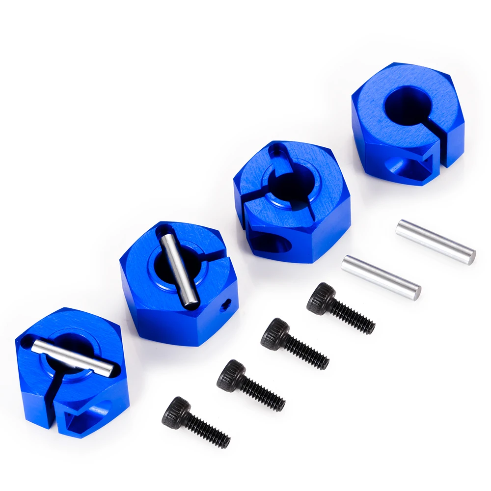 AXSPEED Alu Alloy Hex Adapter Battery Holder Servo Mount ESC Mounting Plate Chassis Armor for 1/16 Mini Maxx Upgrade Accessories