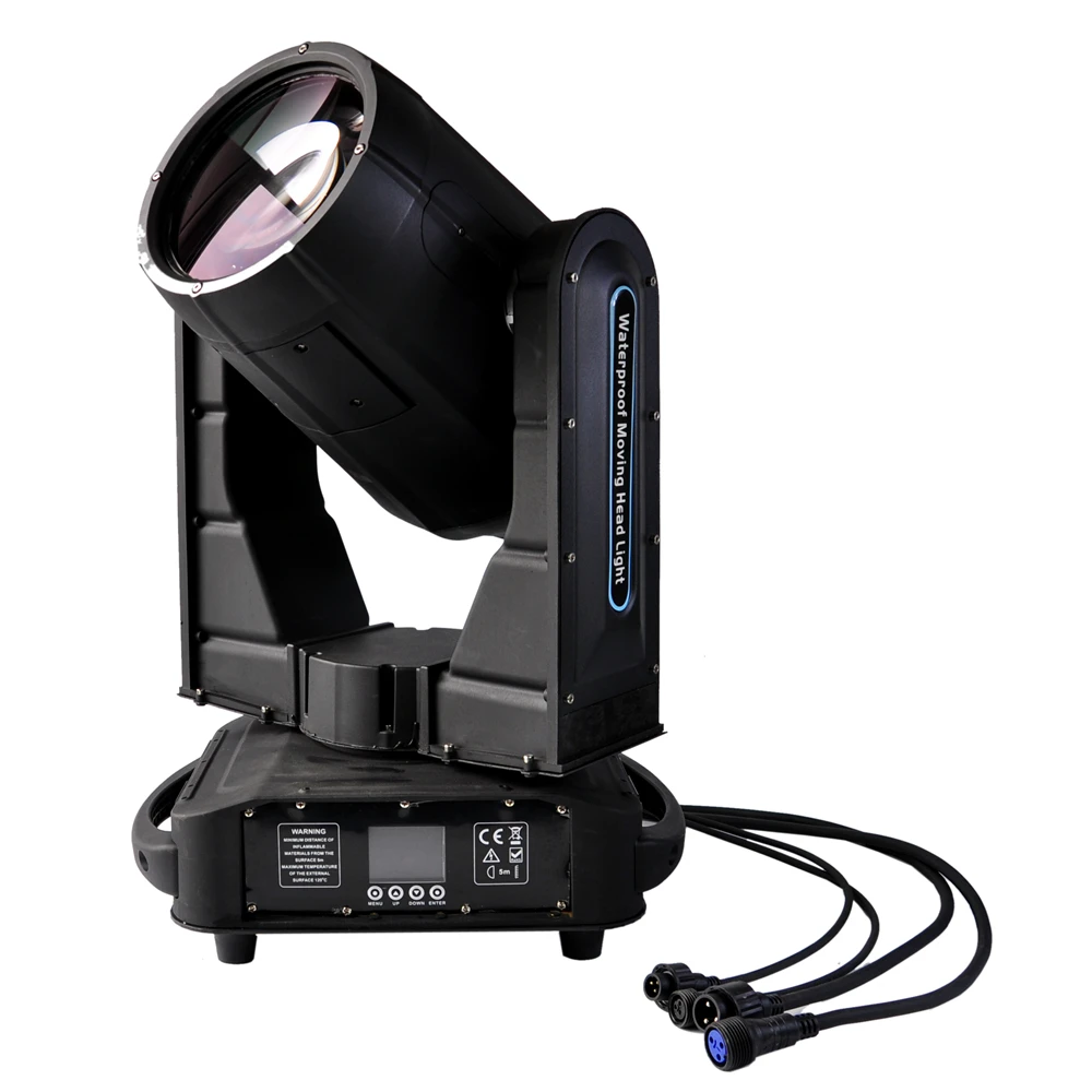 Discount 8 Pack Bulb 350W Spot Beam Wash Moving Head Professional Stage Outdoor Lighting Smooth Gobo Hanging Omega Clamps