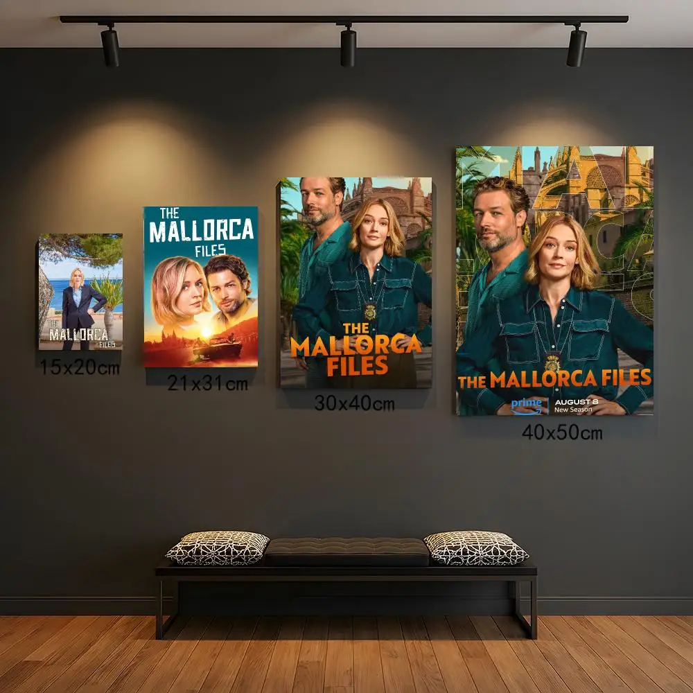 tv series T-The Mallorca Files-S Painting Calligraphy Boho Botanical Decor for Living Room  Elegant Home Style