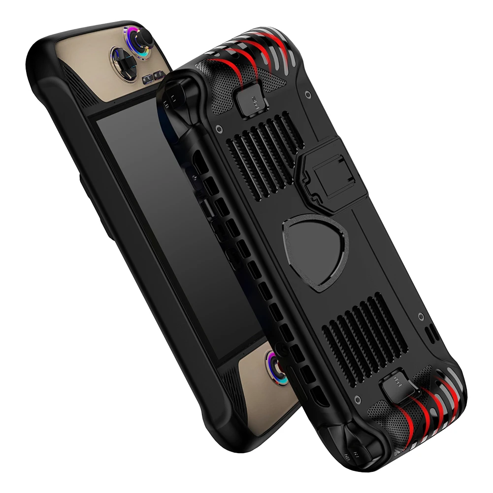 

Чехол для портативной игровой консоли для MSI Claw 8 AI + 2025, ТПУ с подставкой, мягкий защитный чехол, противоударный защитный чехол