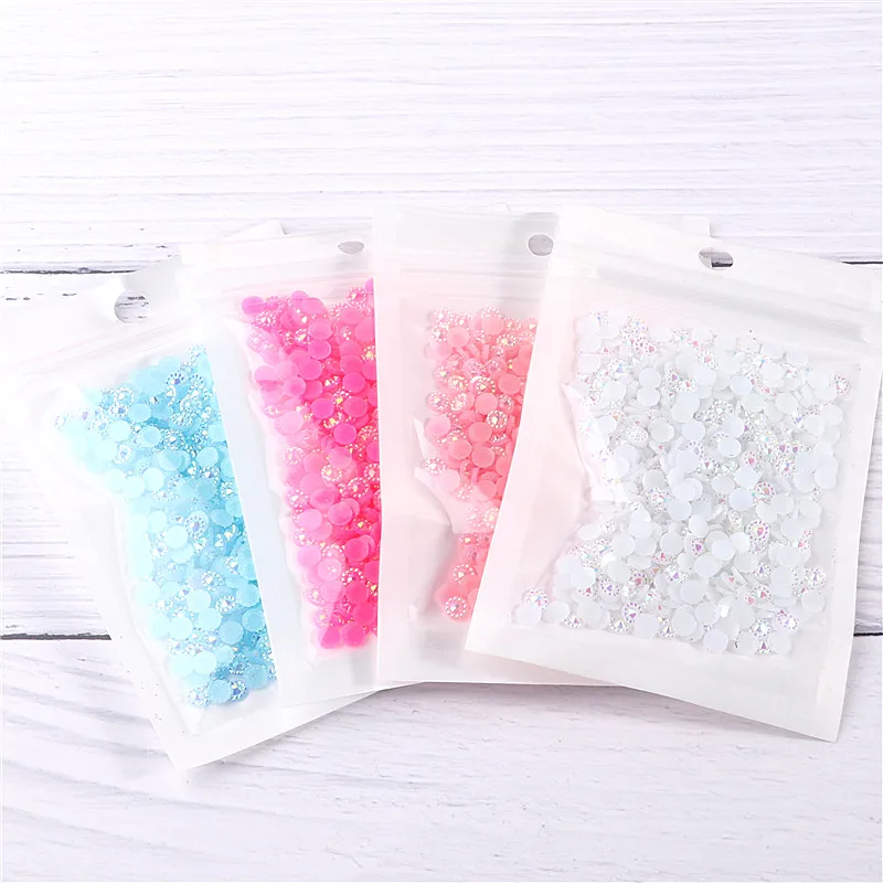 4mm/5mm/6mm Sunflower Nail Rhineston Cone Flower Faceted Jelly AB Resin Crystal Flatback Cloth Decorations Nonhotfix Rhinestones