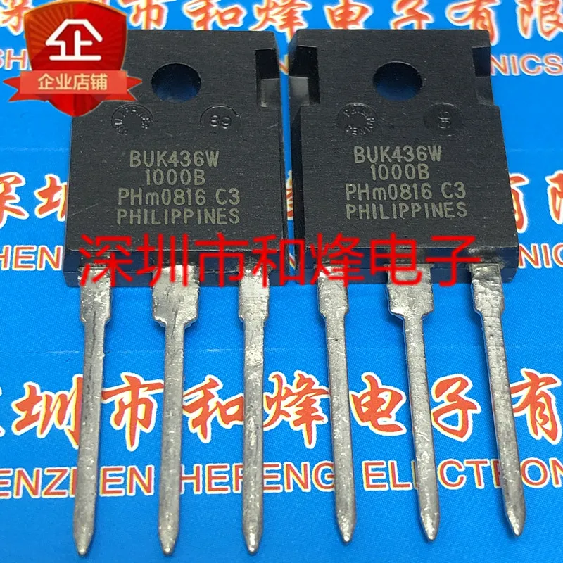 5PCS-10PCS BUK436W-1000B TO-247 1000V 3.1A NEW AND ORIGINAL ON STOCK