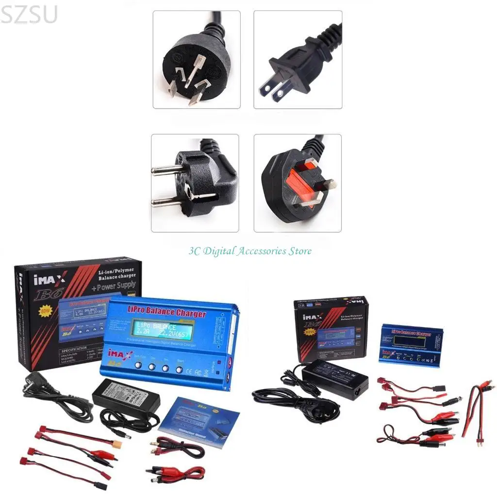 

SZSU B6 80W с 15 В 6A Power Power для Lipo NIMH
