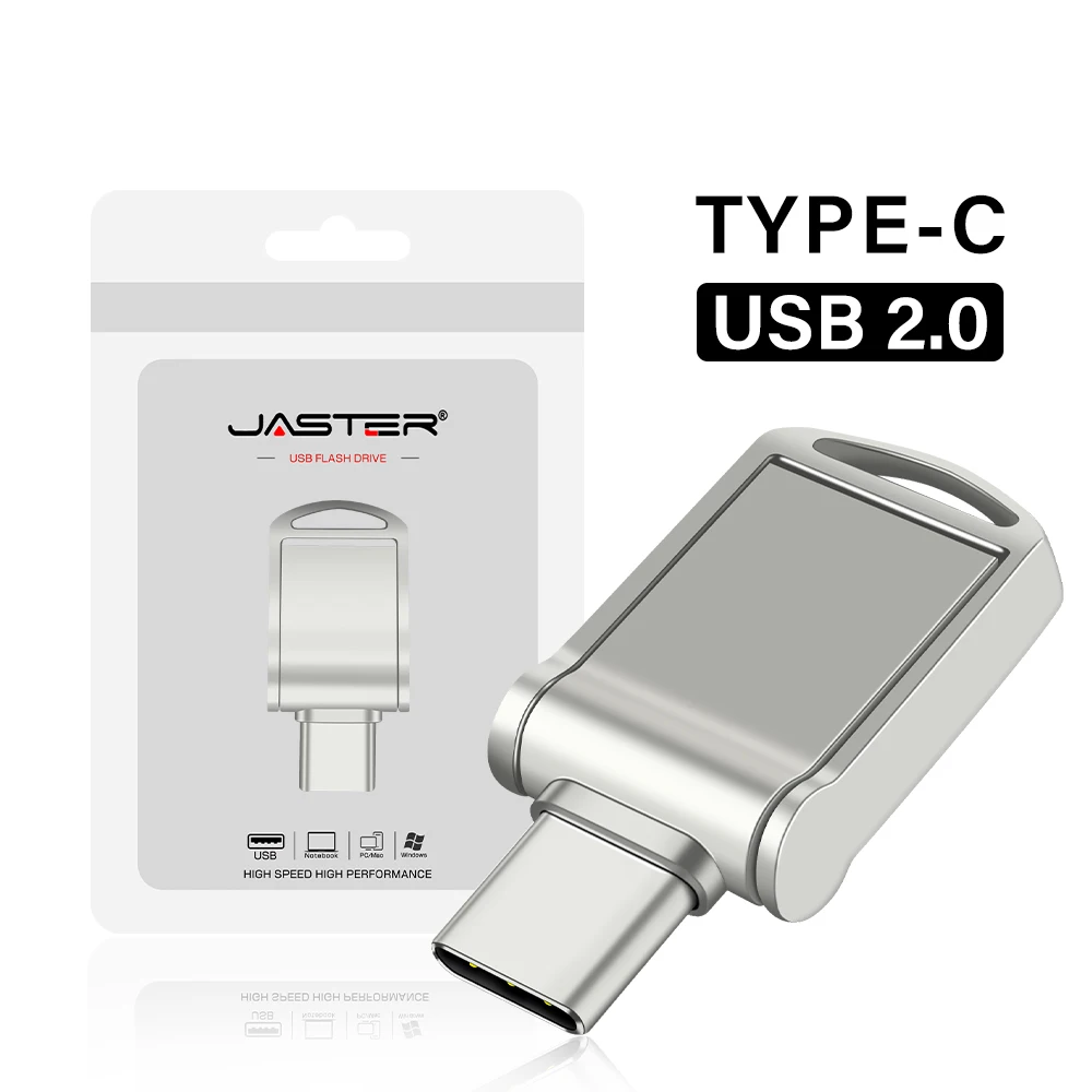 Waterproof USB Flash Drive128GB Type C Ultra Dual Mini Pen Drive 64GB 32GB 16GB 8GB Black Metal Business Gift USB Stick