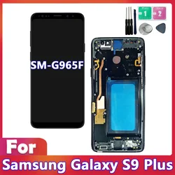 For Samsung Galaxy S9 Plus Lcd Display Touch Screen Replacement For Samsung Galaxy S9+ G965 G965U G965F LCD Display With Frame