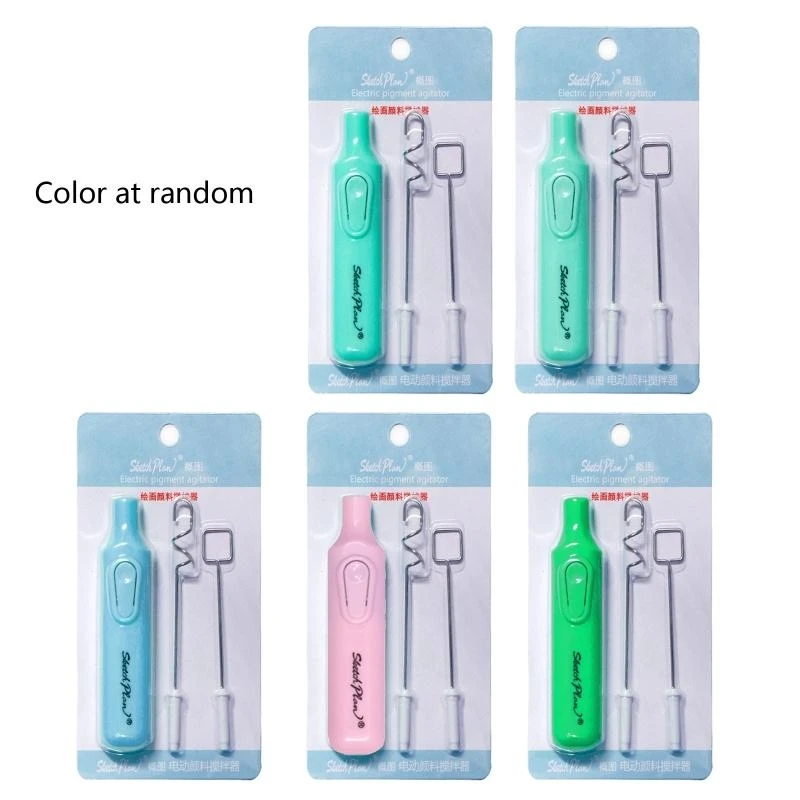 Epoxy Resin Stirrer for Crafts Tumbler Replaceable Electric Tumbler Mixer Handheld Battery Operated Epoxy Mixing