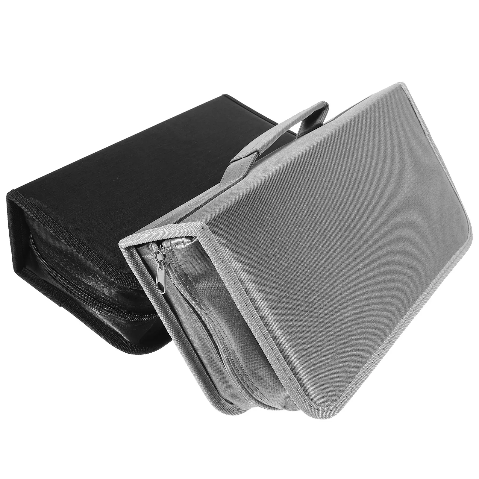 2Pcs Cd Storage Bag…