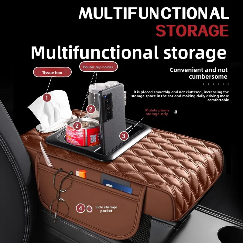 

Органайзер для автомобиля: подлокотник, ящик для хранения, подстаканник, держатель для салфеток, органайзер для зазора в салоне