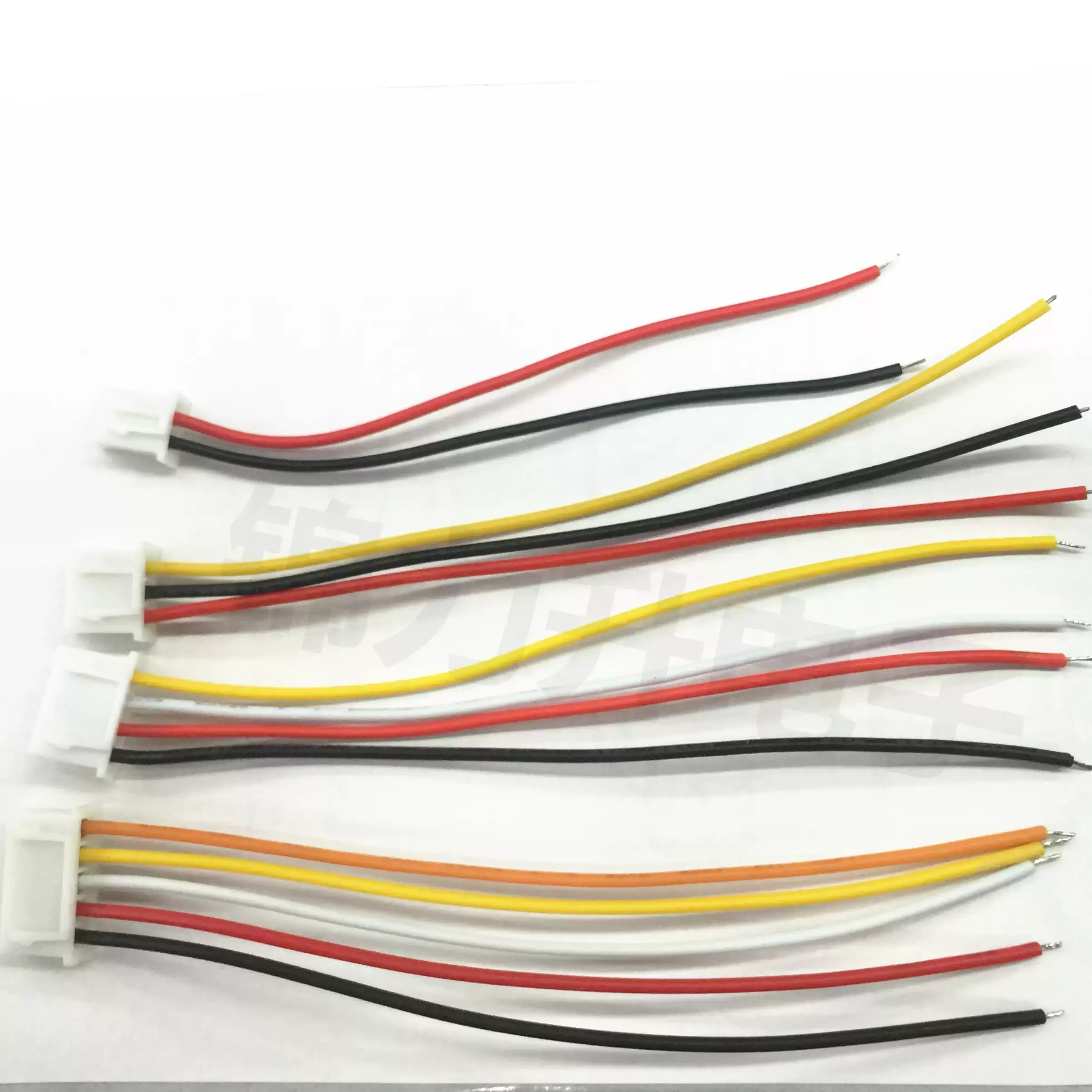 100PCS/LOT JST XH 2.54mm 2P 3P 4P 5P 6P 7P 8P 9P 10Pin 300mm Wires 2.54mm Pitch Female Plug Terminal Cable Connector 26AWG