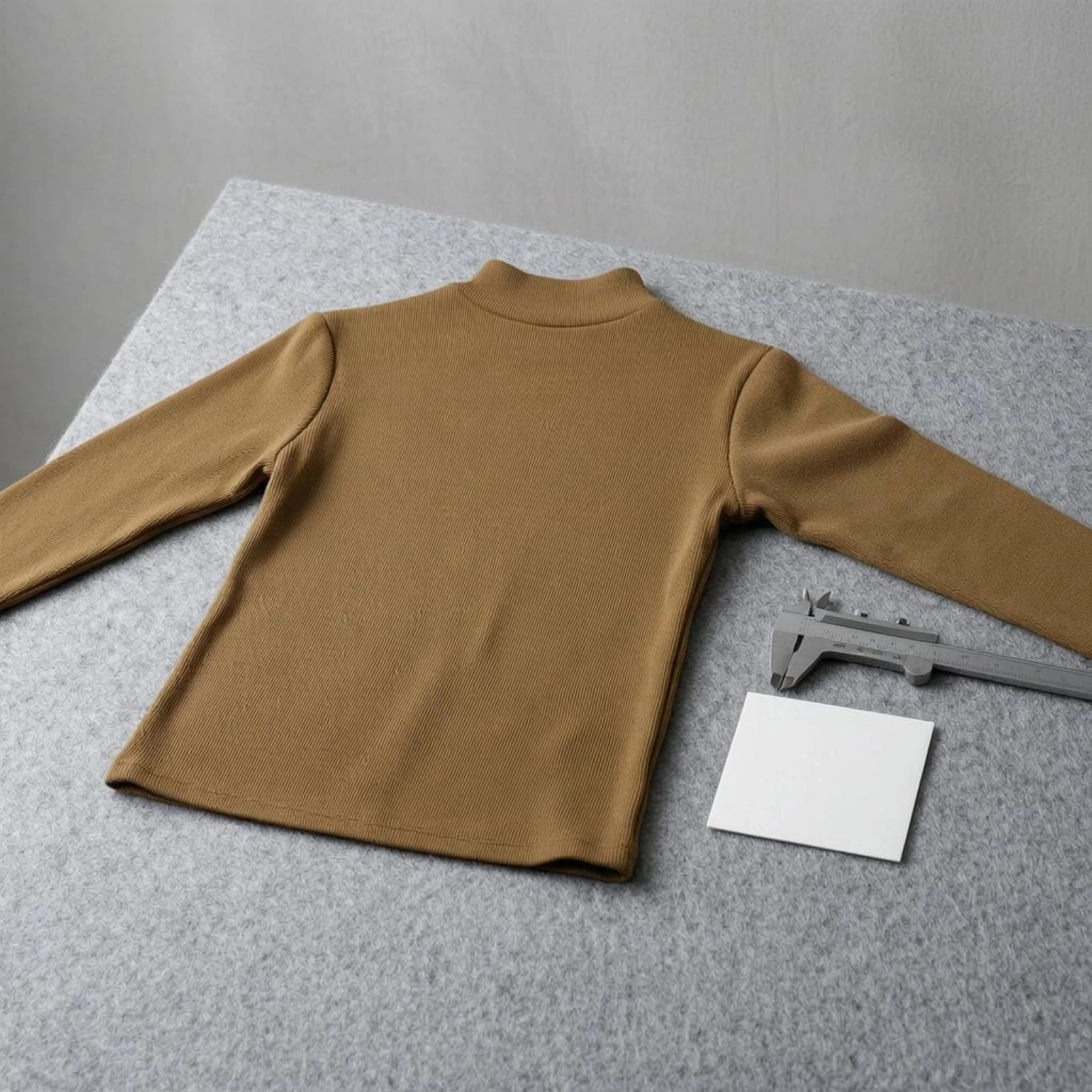1/6 Scale Long Sleeve Solid-Color Top Color Miniature Mock Neck Shirt Miniature Pullover Top Plain 1/6 Scale Long Sleeve Shirt