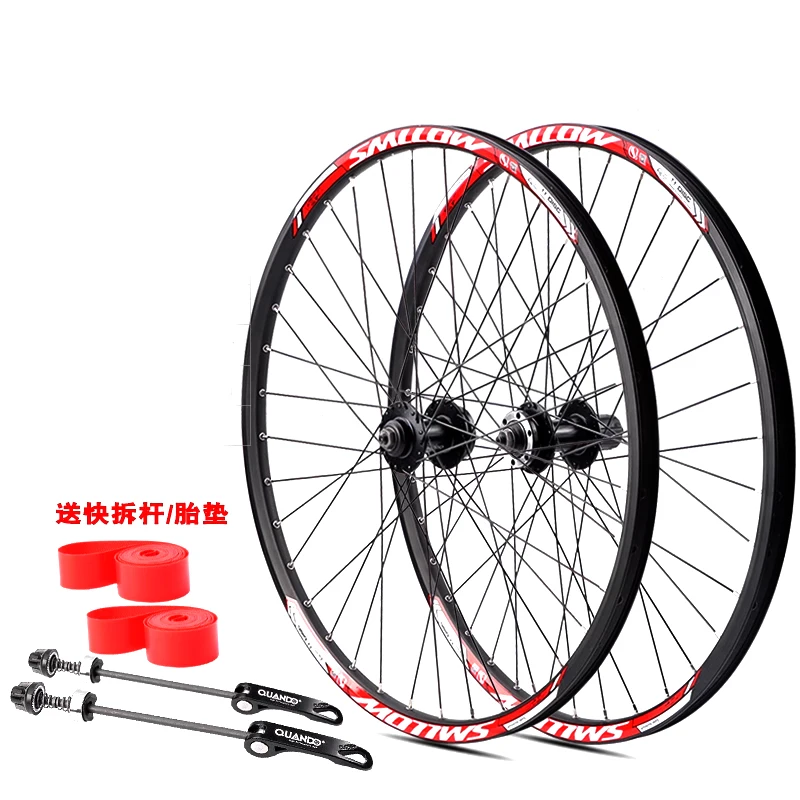 Mountain Bicycle,Folding Bike Disc Brakewheel 20/24/26/27.5/29Inch *8/9/10/11 Speed 32/36 Holes Double Layer Aluminum Wheel