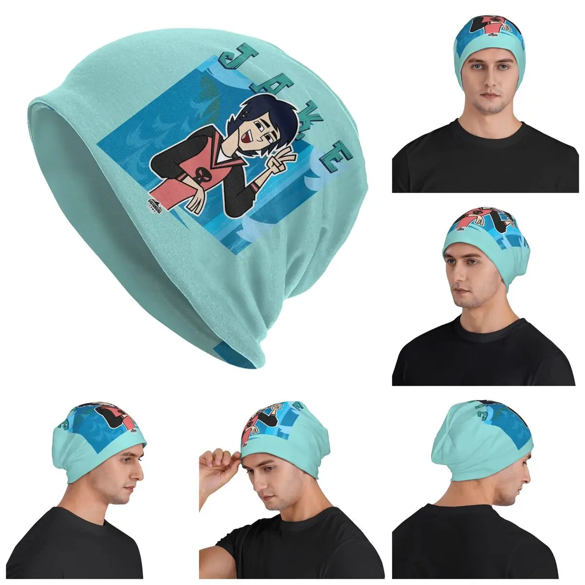 

Adventure Camp Jake Warm Knitted Cap Hip Hop Bonnet Hat Autumn Winter Outdoor Beanies Hats for Men Women Adult