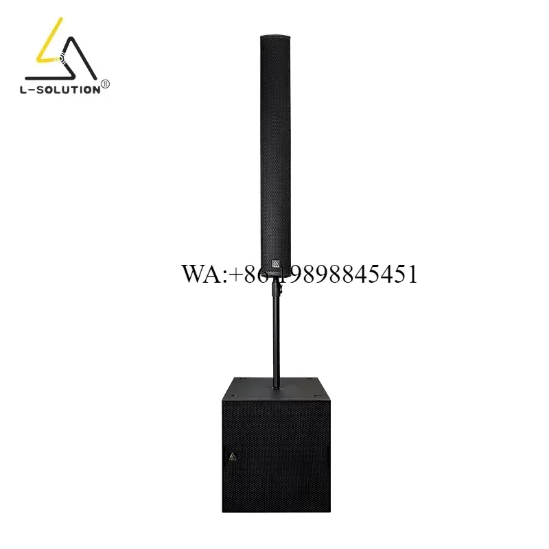 WMWMNU L-solution Audio Big Power K1+ H21-A Column Speaker System and 21 Inch Active Subwoofer for Stage