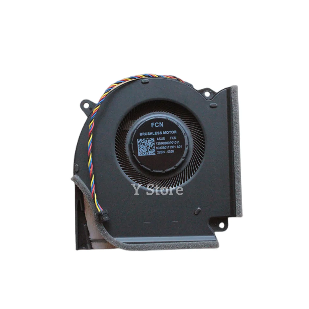Y Store Nowy Oryginalny Wentylator Chłodzący CPU GPU do Laptopa ASUS ROG Strix G15 G513R G17 G713R Radiator Chłodzący DC 12V 1A Wersja 2022