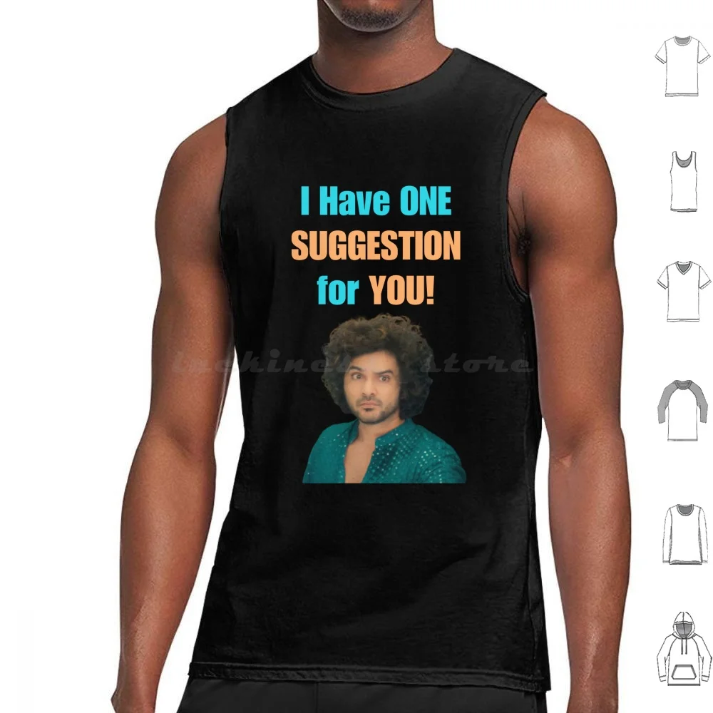 I Have One Suggestion For You-Dj Tillu ( Siddhu Jonnalagadda ) Tank Tops Print Cotton Telugu Telugu Cinema Telugu Film