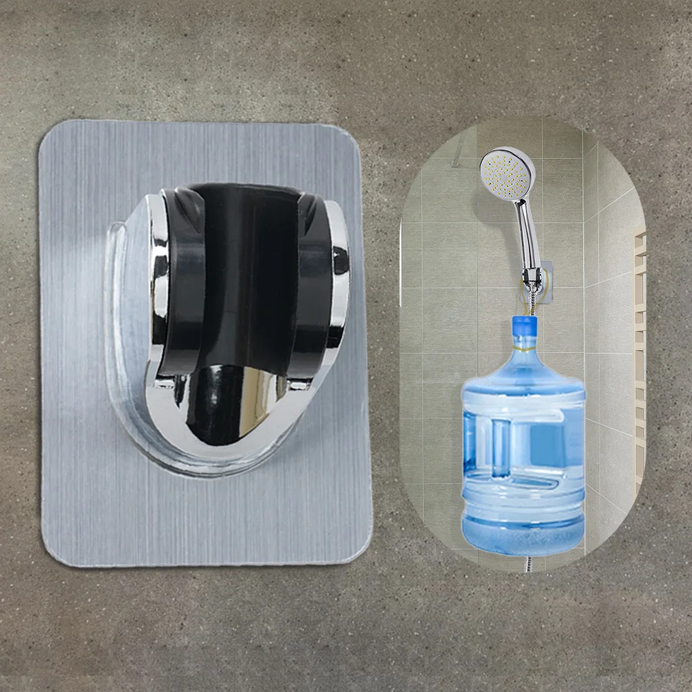 Shower Bracket Shower Fixed Base Bathroom Fixed Parts Adjustable Direction Wall Mounted Household Hotel Bathroom Anti Rusting