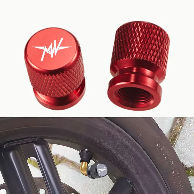 2Pcs Motorcycle Accessories Tire Valve for MV Agusta F3 675 800 Brutale 800 1000 Turismo Veloce RC Air Port Stem Cover Caps