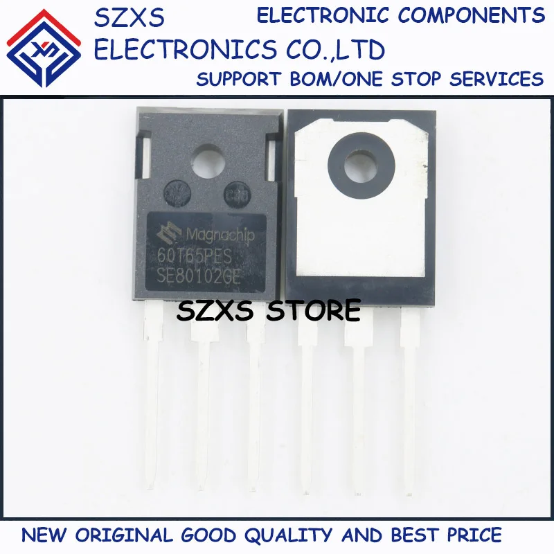 

New Original 5Pcs 60T65PES MBQ60T65PES TO-247 650V 100A Powerful IGBT Field Effect Transistor In Stock Good Quality