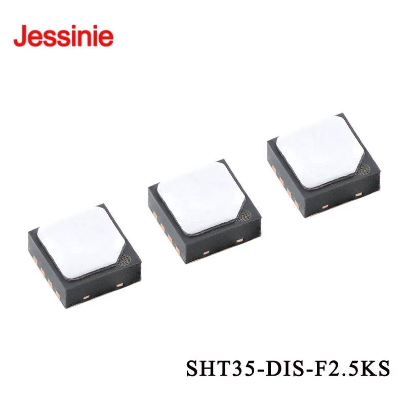 SHT35-DIS-F2.5KS DFN-8 Digital Temperature and Humidity Sensor Chip ±1.5%RH/±0.1°C I²C Output with Filter Membrane