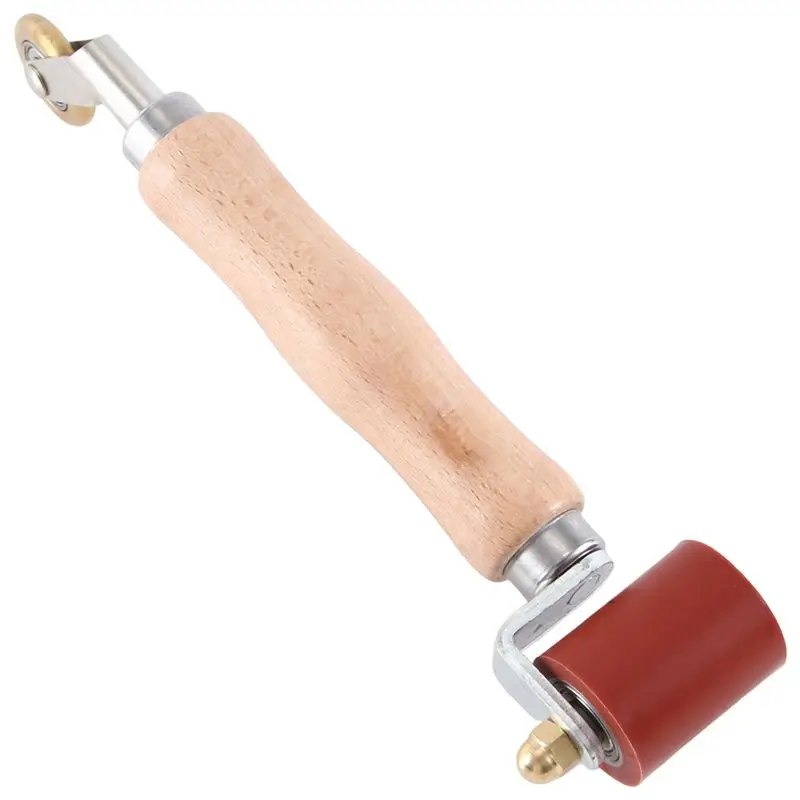 

Ролик для шва ABJJ, силиконовый ролик для шва 40 мм с латунным пенни-роликом диаметром 6 мм, для однослойной кровельной ленты из ПВХ/EPDM, аксессуары