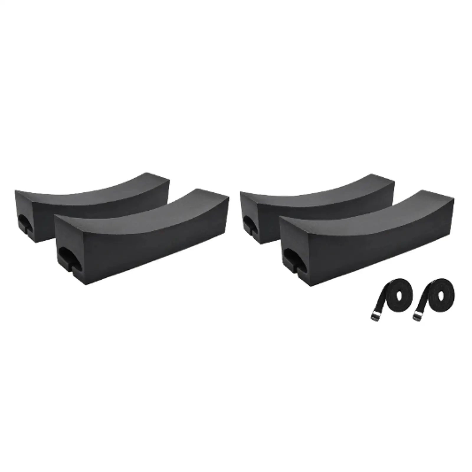 Portable Car Top Kayak Carrier Anti Slip Foam Blocks Roof Racks Sturdy Support for Kayak Trolley Use