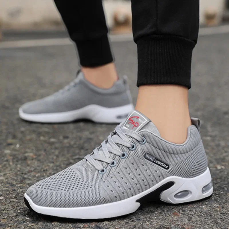 Men's Sneakers 2024 new lace up Casual shoes Light breathable sport Running Shoes for Men tennis training shoe zapatillas hombre