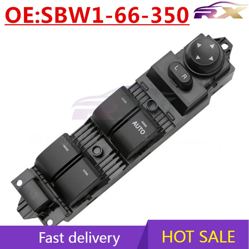 

OEM: SBW1-66-350 подходит для Mazda 3, Axela, правый переключатель стеклоподъемника, кнопочный переключатель с питанием окна