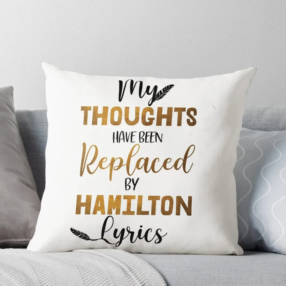 

Hamilton - Musical theater Throw Pillow Luxury Cushion Cover New year christmas decorations for home 2024